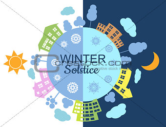 Winter Solstice illustration