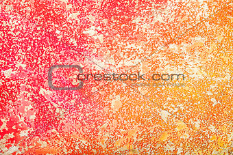 Red yellow and golden wall texture background