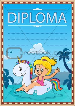 Diploma template image 4