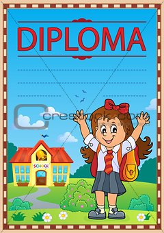 Diploma template image 7