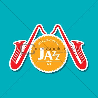 Vector Illustration of International Jazz Day