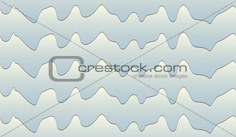 Seamless pattern of wavy lines