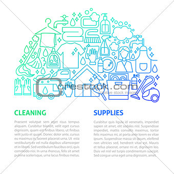 Cleaning Services Line Template