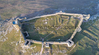 Enisala fortress ruins, Romania