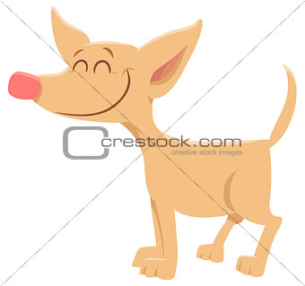 little dog or puppy cartoon character