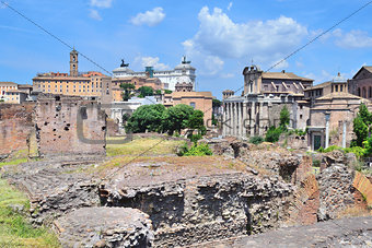 Ancient Forum in Italy