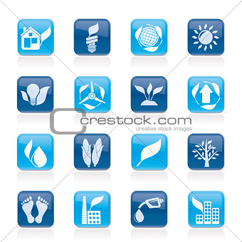 Environment and nature icons