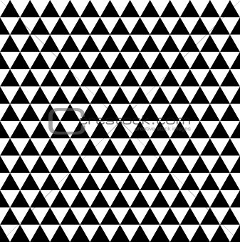 Seamless triangle geometric pattern background. Vector illustration
