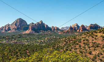 View from Schnebly Hill Road in Sedona, Arizona