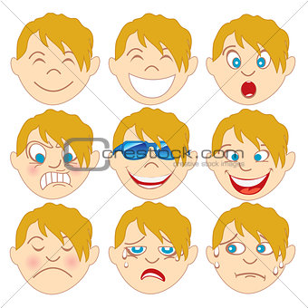 Blond Boy Emoji Emoticons