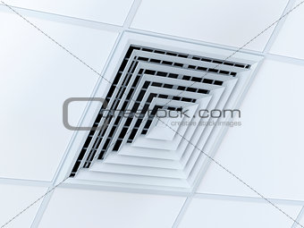 Square air duct