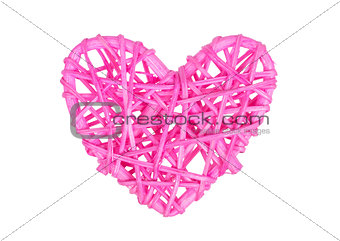 Small heart isolated - Pink