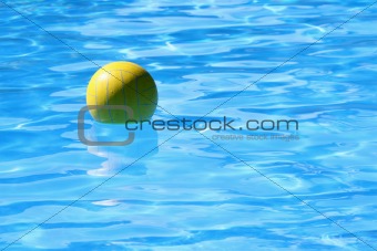 Ball in the water