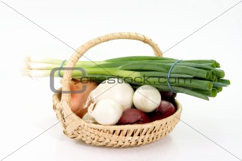 Four sorts of onions