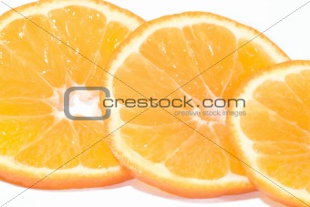 Three part of orange