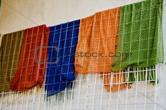 Scarves on a Wall 2