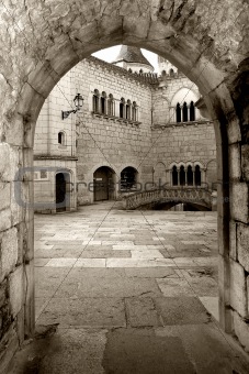 Rocamadour's abbey