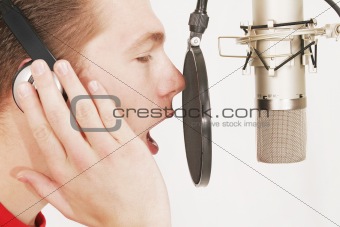 Male singing