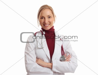 Smiling professional medical doctor