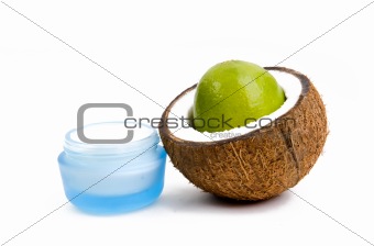 Moisturizer and coconut
