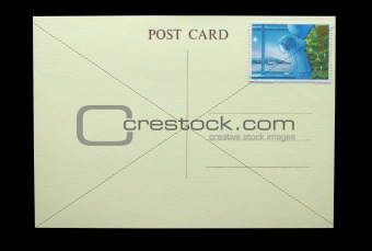 Postcard (with clipping path)