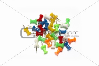 Various Colored Tacks