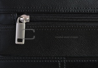 Briefcase Zip Detail