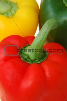 close up of peppers