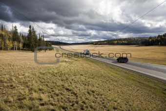 Road Kaibab National Forest US (LL)