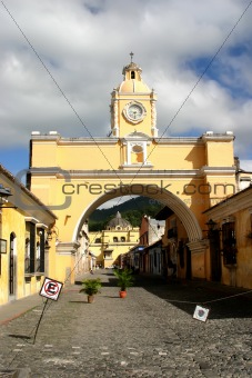 Arch in Antigua city