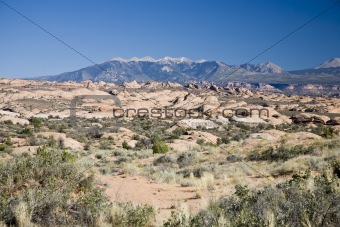 La Sal Mountains Utah USA (GT)