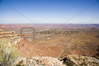 Moki Dugway Overlook Utah USA (IK)