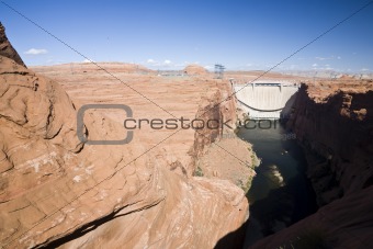 Glen Canyon Dam Page Arizona (NA)