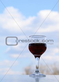 Red Wine And Sky