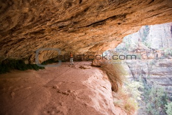 Hiking Zion NP Utah USA (BS)