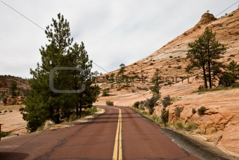 Road in Bryce Canyon Utah USA (BV)