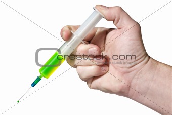 Syringe (green) 05