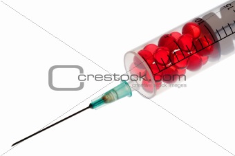 Pills in a syringe 2