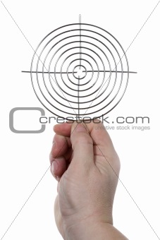 Hand with target 3