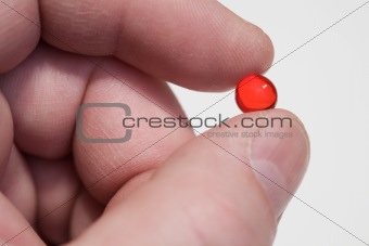 Fingers,red pill