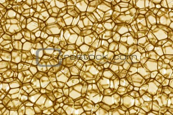 Golden bubble network - background