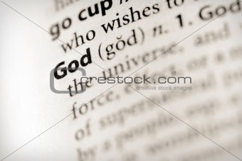 Dictionary Series - Religion: God