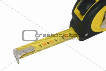 measuring tape on white