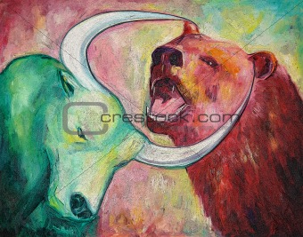 bull and bear