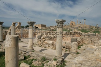 Remains of roman city Volubilis