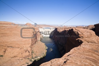 Glen Canyon Dam Page Arizona (MS)