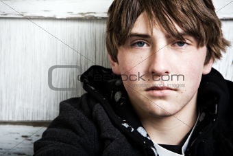 teen male portrait