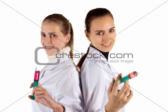 Two nurses