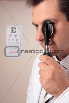 Eyesight vision checkup assessment