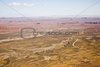 Moki Dugway Overlook Utah USA (IJ)